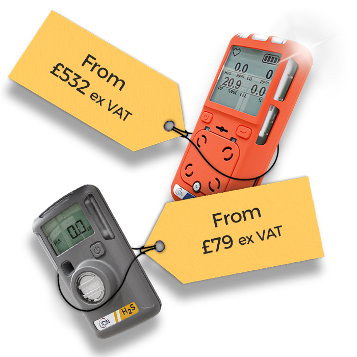 cheap h2s gas detectors in the UK