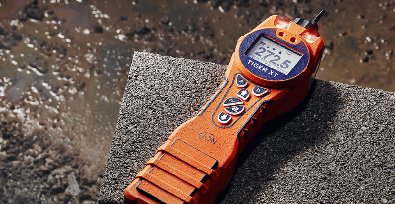 Gas monitoring on construction site