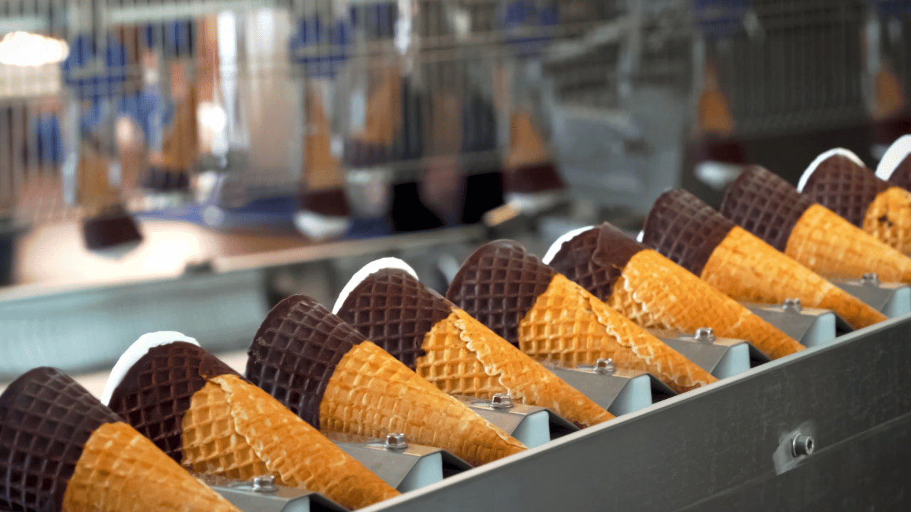 ice cream manufacturing
